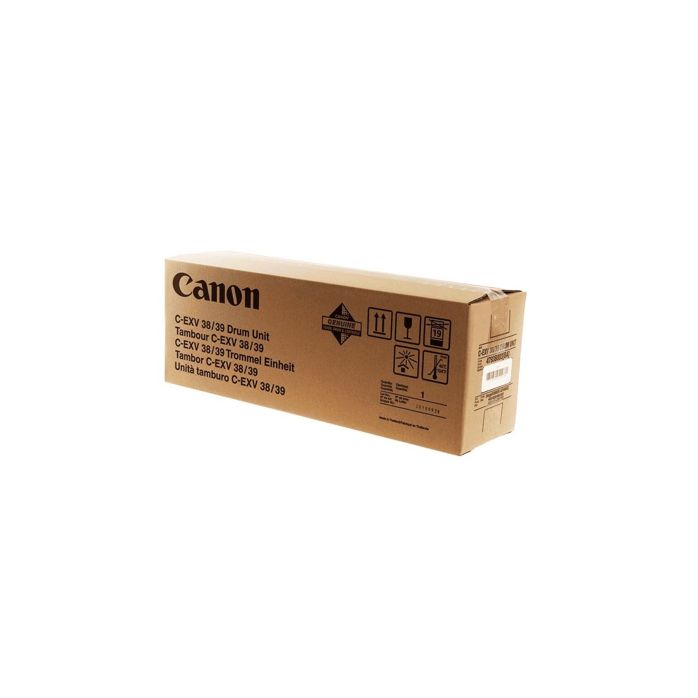 Tambour Canon pour IR ADVANCE 4025I / 4035I / 4045I / 4051I (C-EXV38/C-EXV39 )