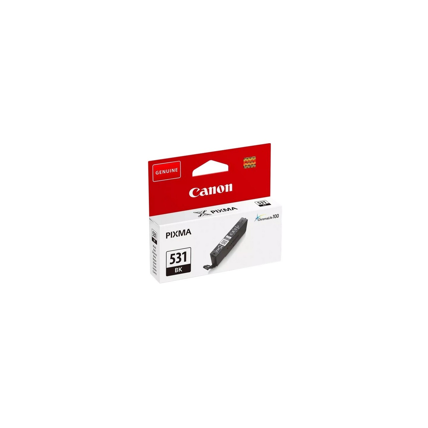 Cartouche jet d'encre Noire Canon pour CANON Ink-Jet PIXMA TS 8750 / 8751(CLI-531BK)