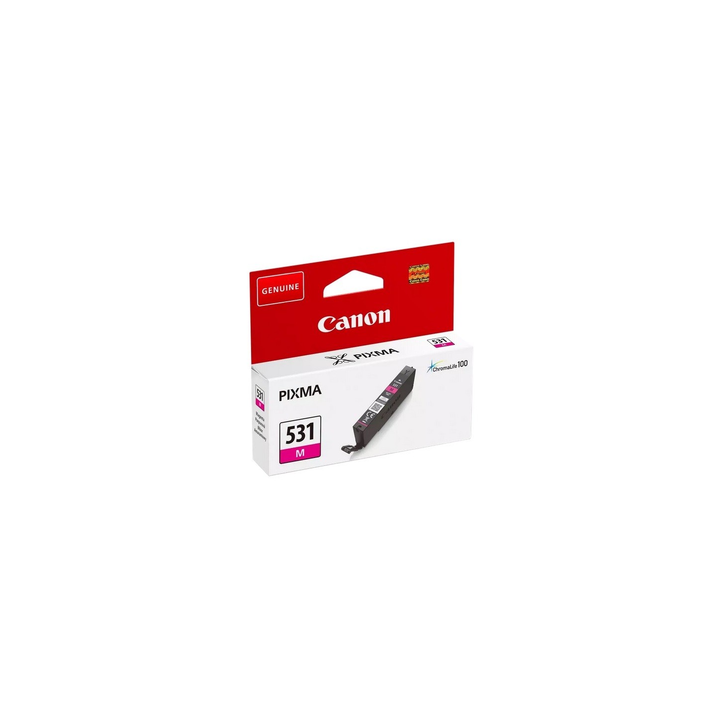 Cartouche jet d'encre Magenta Canon pour CANON Ink-Jet PIXMA TS 8750 / 8751(CLI-531M)