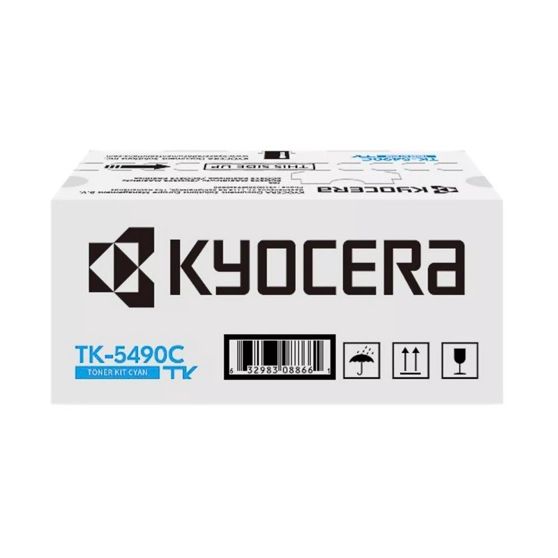 Toner Cyan Haute capacité Kyocéra pour ECOSYS MA2101cfx, PA2101cx ... (TK-5490C)