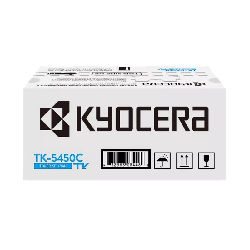 Toner Cyan Haute capacité Kyocéra pour ECOSYS MA2600cfx, PA2600cx ... (TK-5450C)