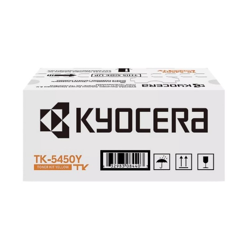 Toner Jaune Haute capacité Kyocéra pour ECOSYS MA2600cfx, PA2600cx ... (TK-5450Y)