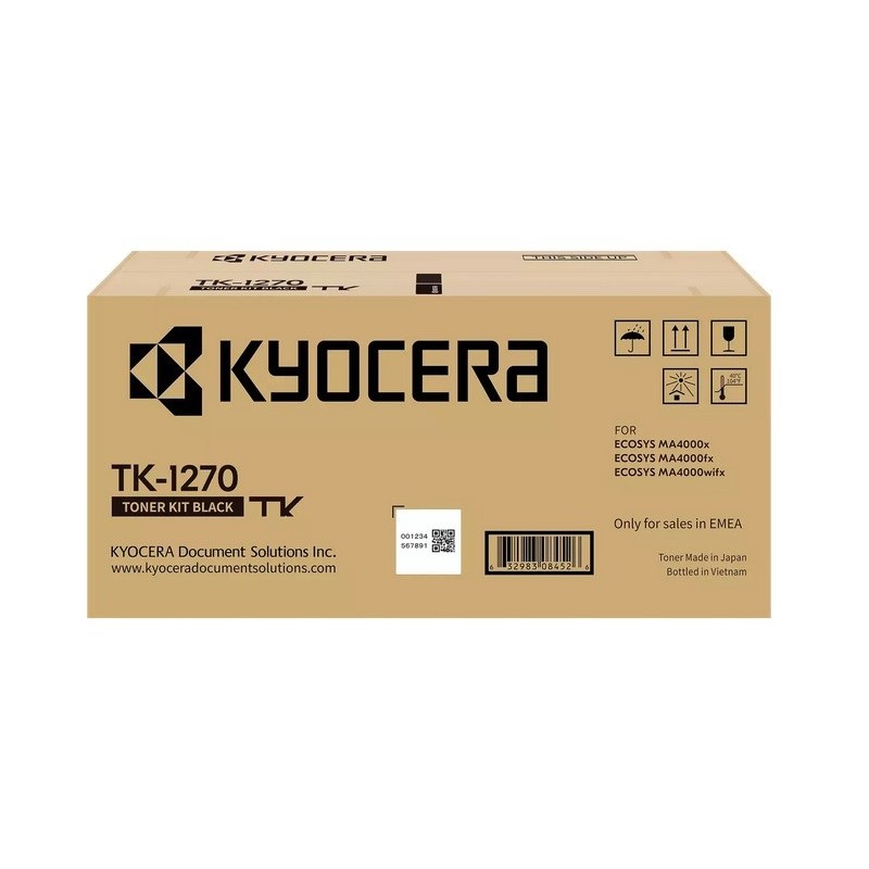 Toner Noir KYOCERA pour ECOSYS MA4000x, MA4000wifx .... (TK-1270)