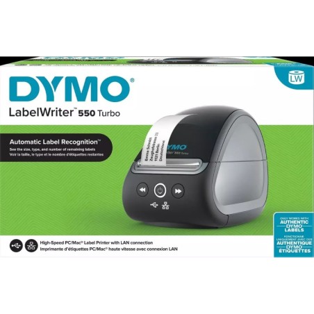 Dymo Imprimante d'étiquettes LW550T / 2112723 Noir