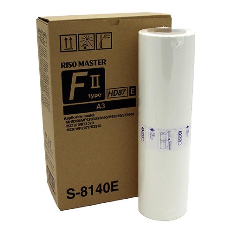 Pack 2 Masters A3 - HD87 Riso pour MZ1070e...(S-8140E) (S6872E) (s8140E)