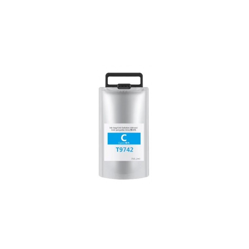 Cartouche d'encre Cyan générique (XXL) pour Epson Workforce Pro WF-C869RDTW... (T9742)