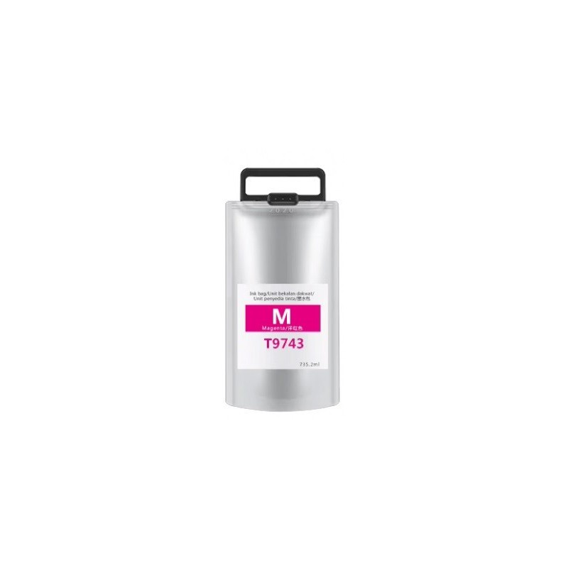 Cartouche d'encre Magenta générique (XXL) pour Epson Workforce Pro WF-C869RDTW... (T9743)