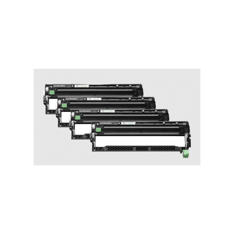Pack de 4 tambours génériques pour Brother DCP L3560CDW/ HL L3220CWE/ MFC L83400CW ... (DR248CL)