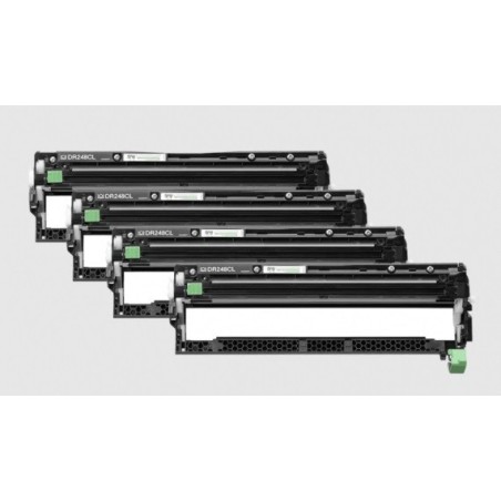 Pack de 4 tambours génériques pour Brother DCP L3560CDW/ HL L3220CWE/ MFC L83400CW ... (DR248CL)