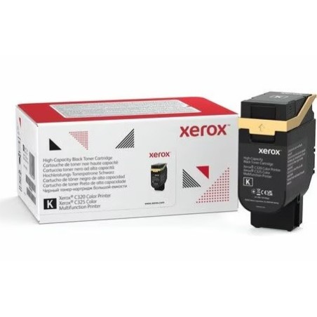 Cartouche de toner noir XEROX haute capacité pour C320 /  C325 (8 000 pages)