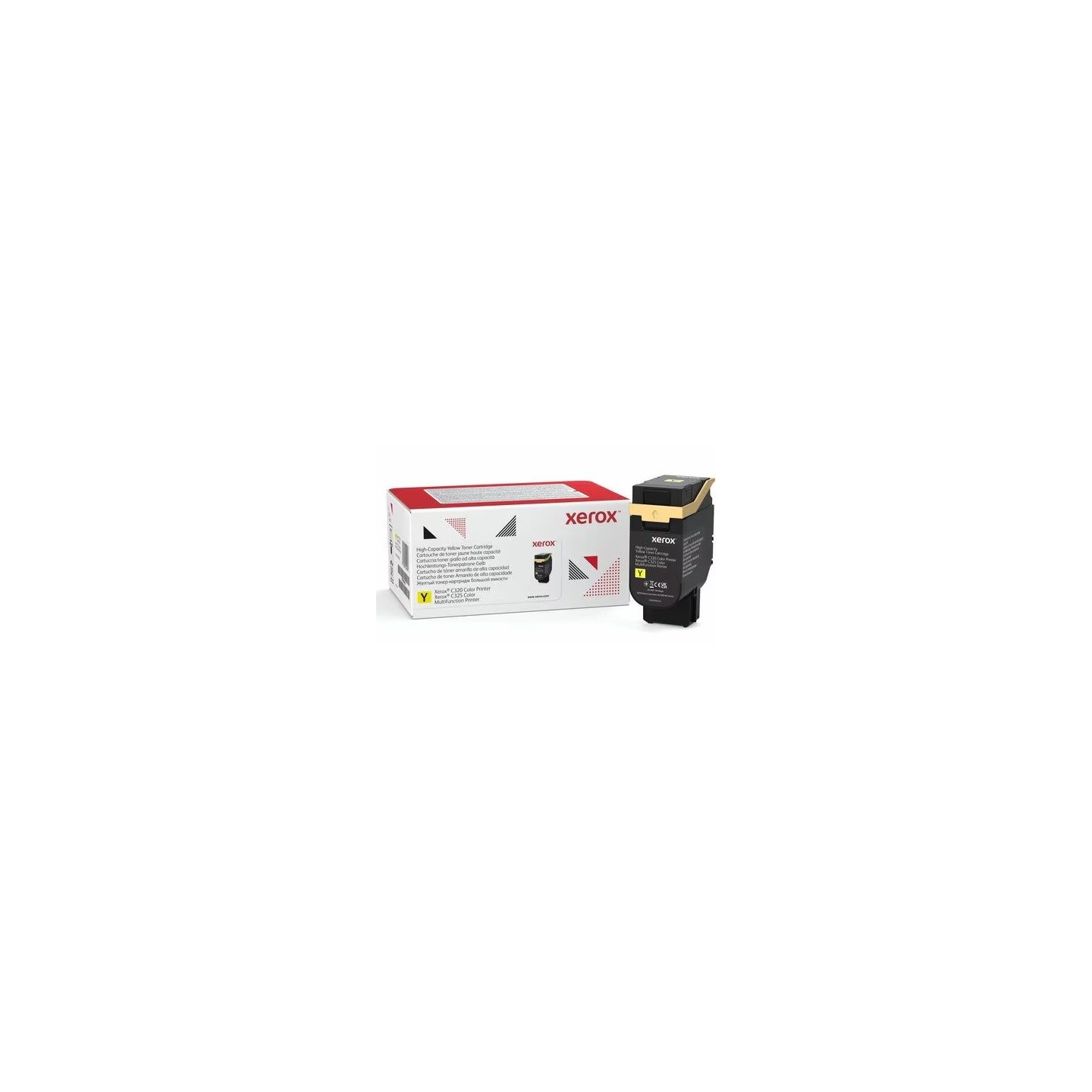 Cartouche de toner jaune XEROX haute capacité pour C320 /  C325 (5 500 pages)
