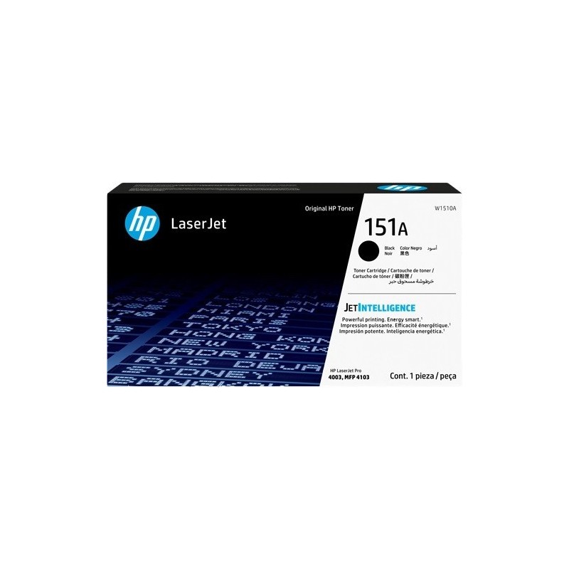 Toner Noir HP pour LaserJet Pro 4003dn/ Pro MFP 4103dw (151A)