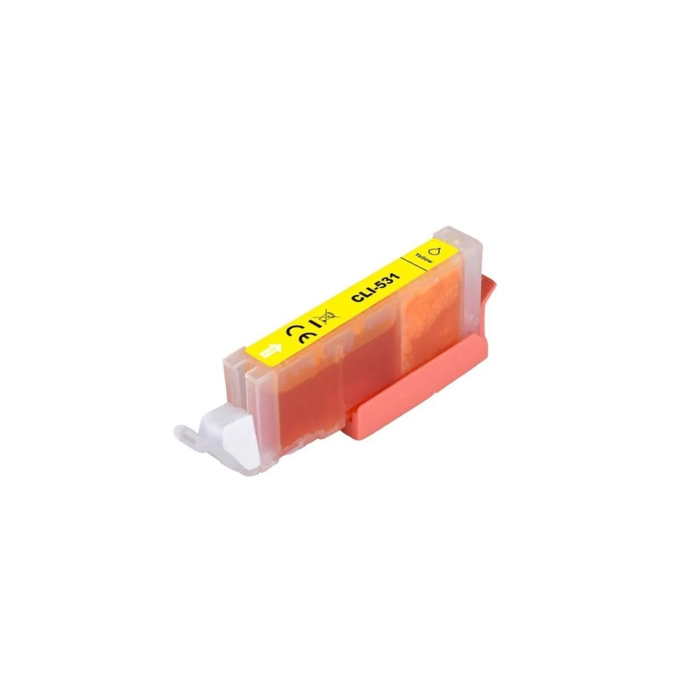 Cartouche jet d'encre générique Jaune pour CANON Ink-Jet PIXMA TS 8750 / 8751(CLI-531Y)