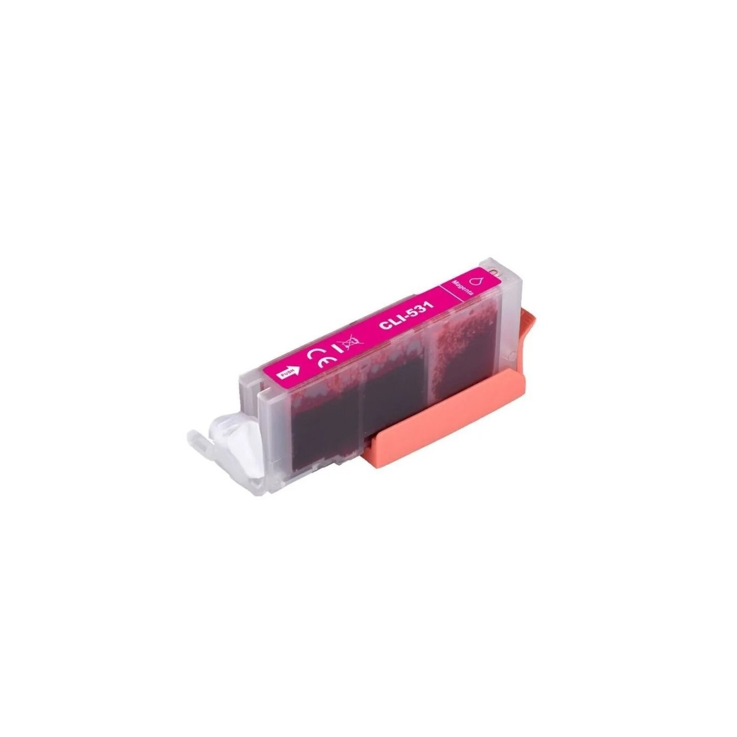 Cartouche jet d'encre générique Magenta pour CANON Ink-Jet PIXMA TS 8750 / 8751(CLI-531M)