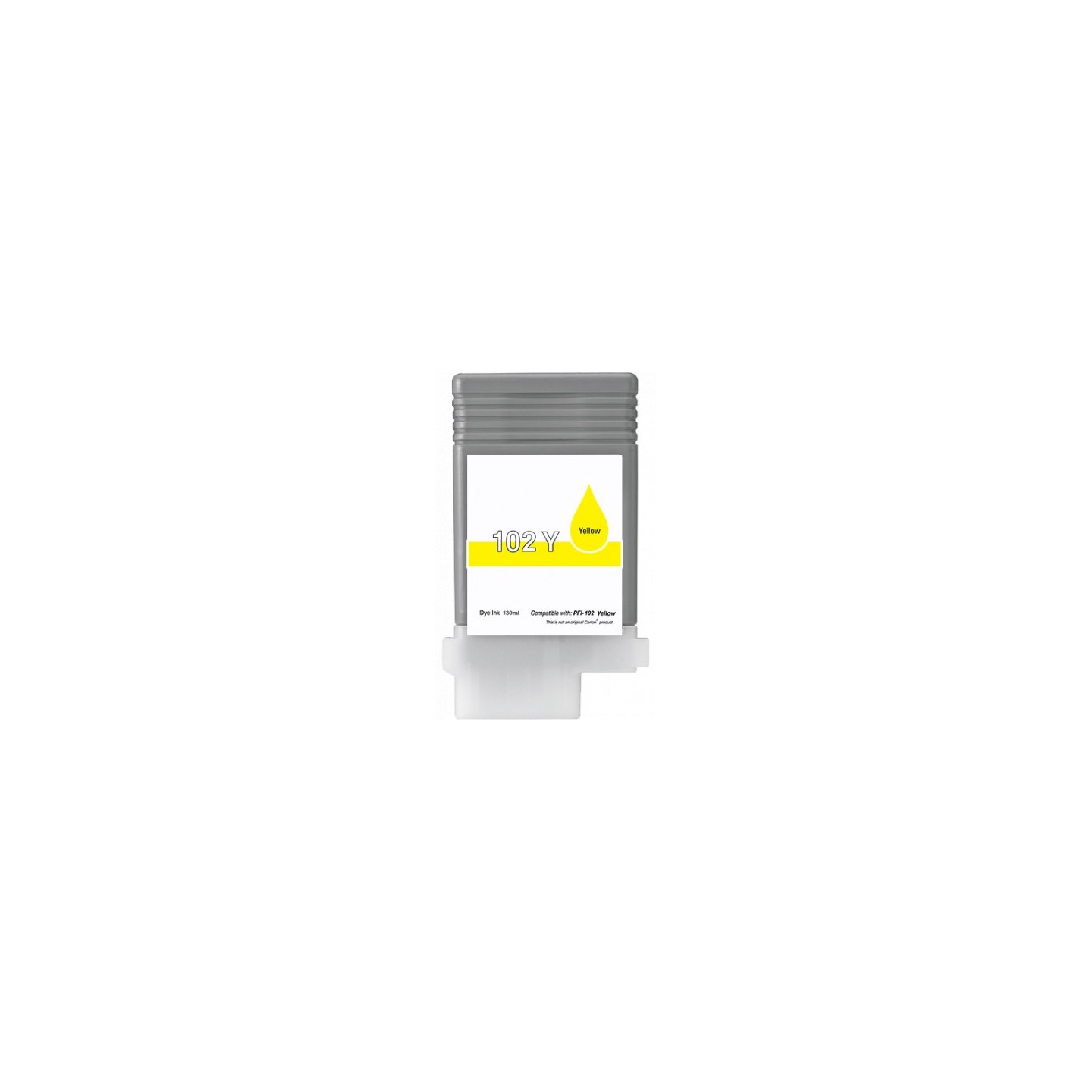 Encre Jaune générique pour Canon pour IPF500 / IPF600 / IPF700 (PFI-102Y)