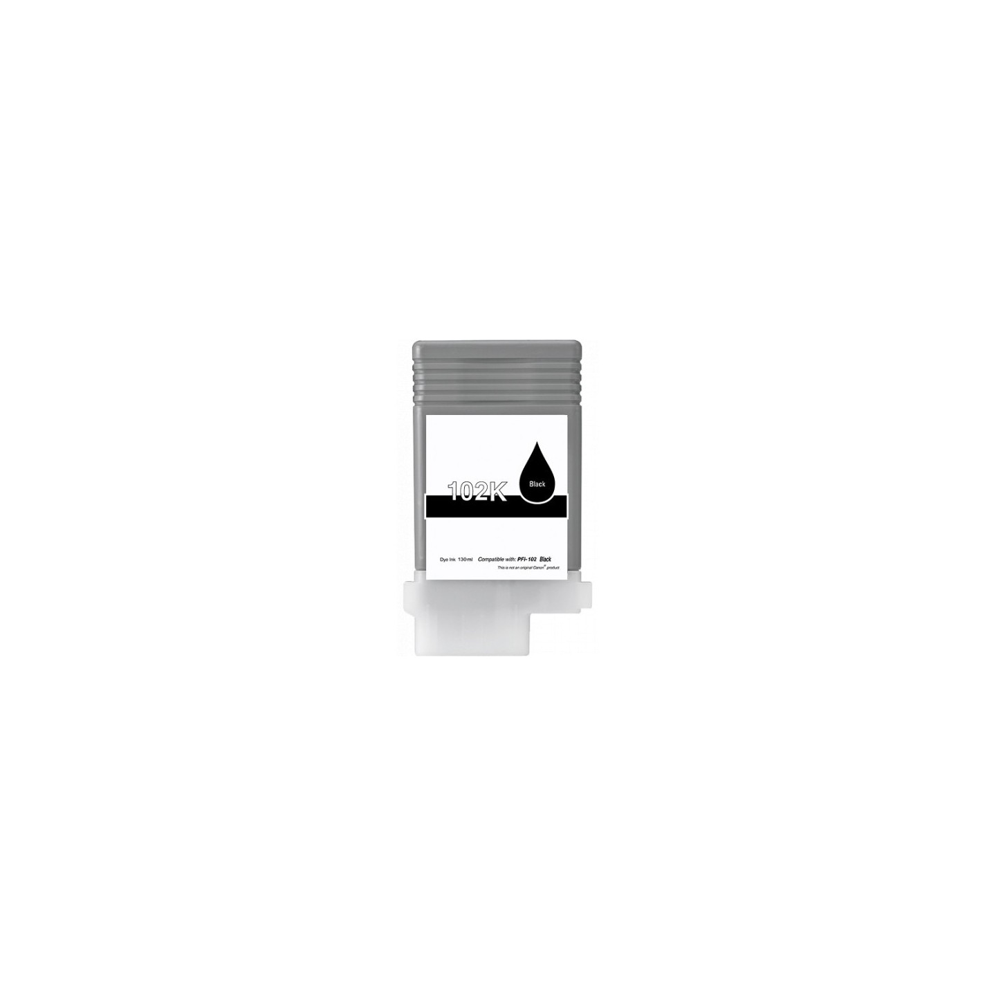 Encre noir générique pour Canon IPF500 / IPF600 / IPF700 (PFI-102BK)