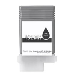 Encre noir mat générique pour Canon IPF500 / IPF600 / IPF700 (PFI-102MBK)