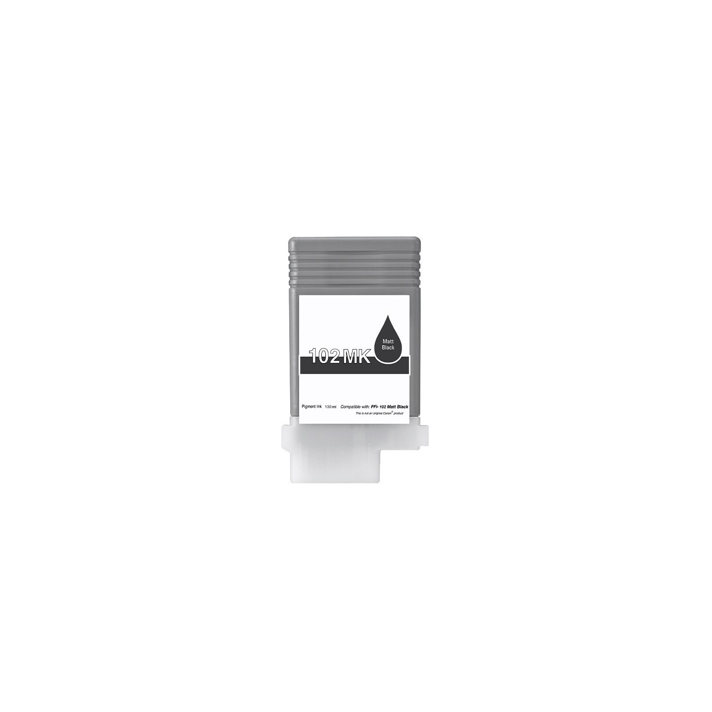 Encre noir mat générique pour Canon IPF500 / IPF600 / IPF700 (PFI-102MBK)