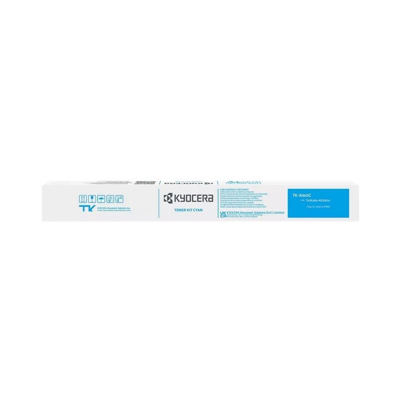 Toner Cyan Kyocera Mita pour TaskAlfa MZ3501 ...(TK8465C) 