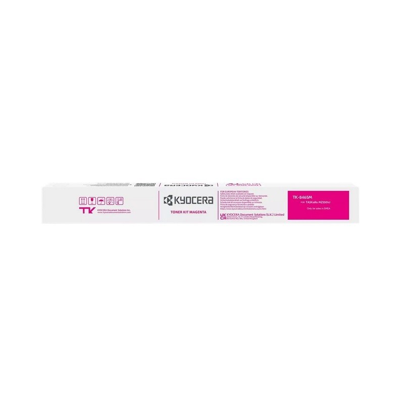 Toner Magenta Kyocera Mita pour TaskAlfa MZ3501 ...(TK8465M) 