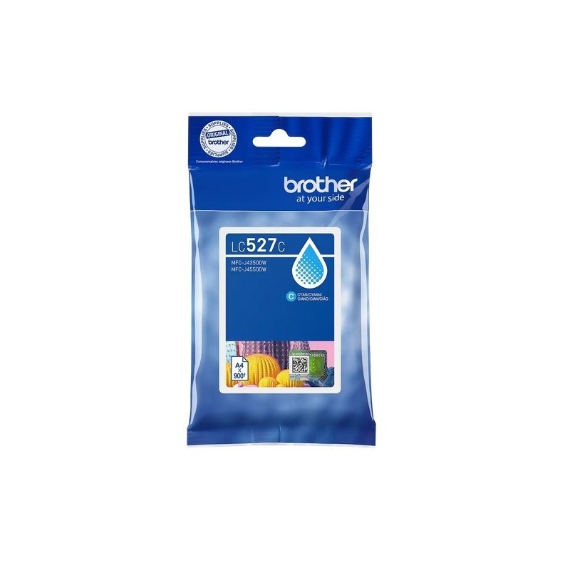 Cartouche d'encre Cyan Brother pour DCP-J4350dw / MFC J4550dw...