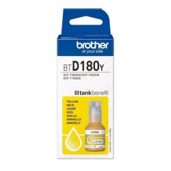 Bouteille d'encre Jaune Brother pour DCP-T583dw, DCP-T580DW, ...