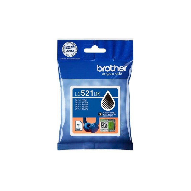 Cartouche d'encre noire Brother pour DCP-J1260dw / MFC J1360dw...