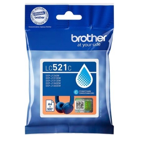 Cartouche d'encre Cyan Brother pour DCP-J1260dw / MFC J1360dw...