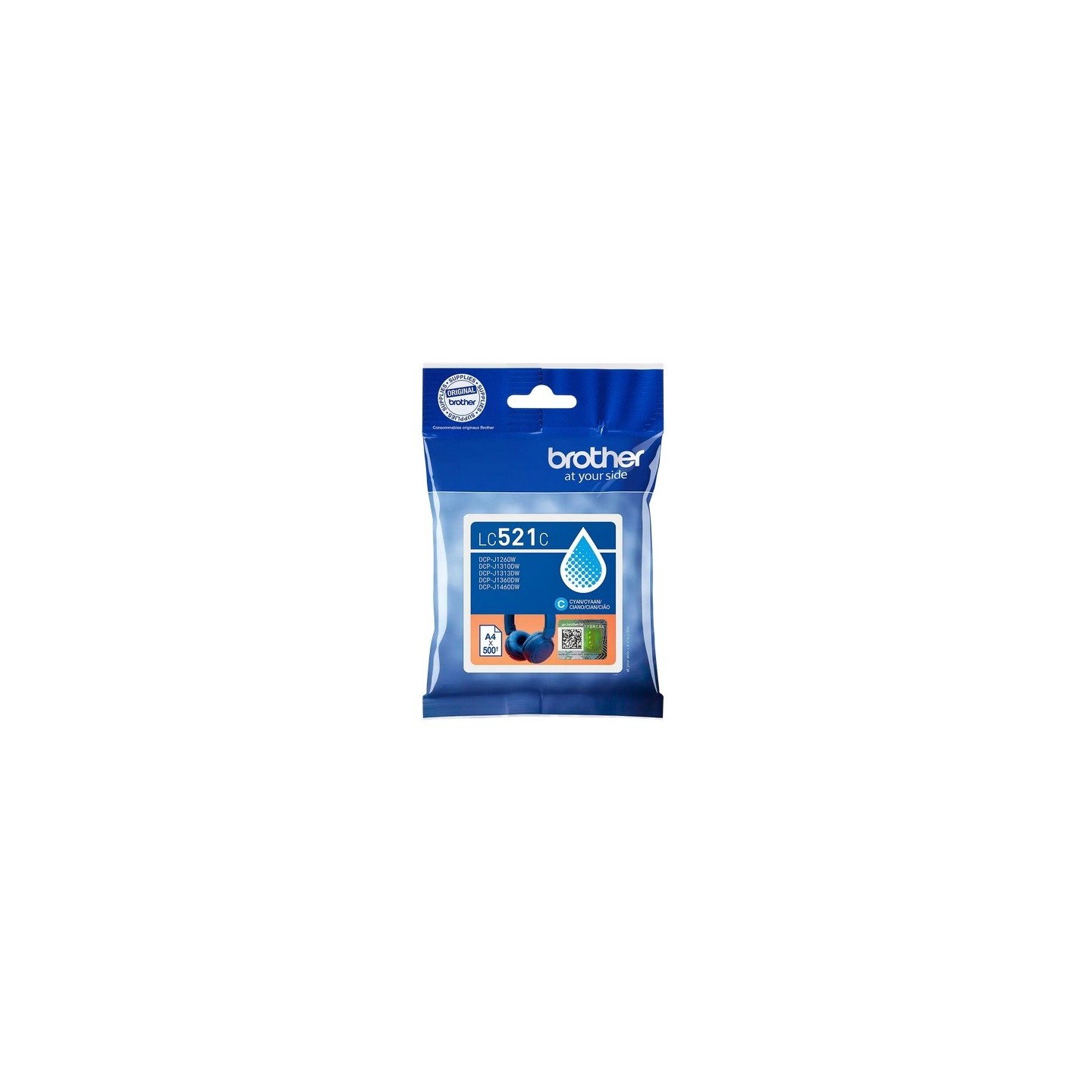 Cartouche d'encre Cyan Brother pour DCP-J1260dw / MFC J1360dw...