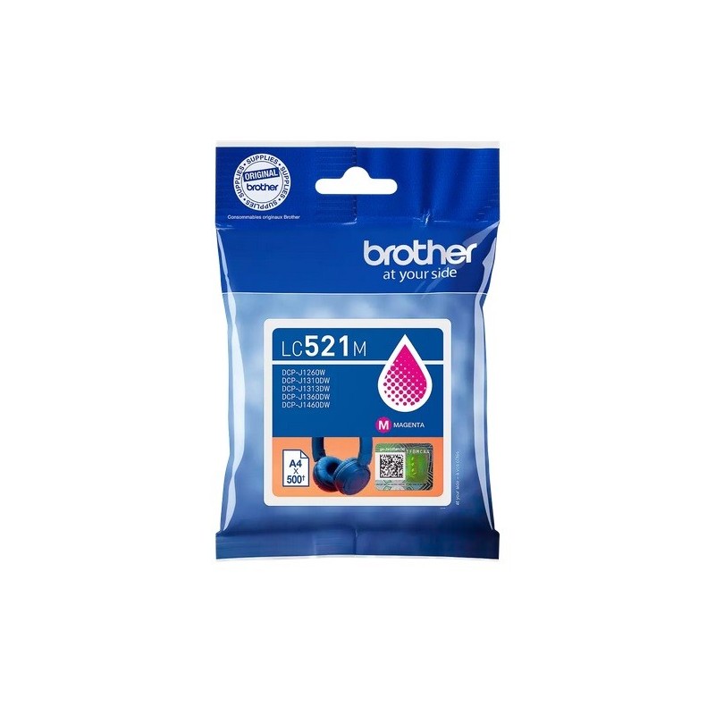 Cartouche d'encre Magenta Brother pour DCP-J1260dw / MFC J1360dw...