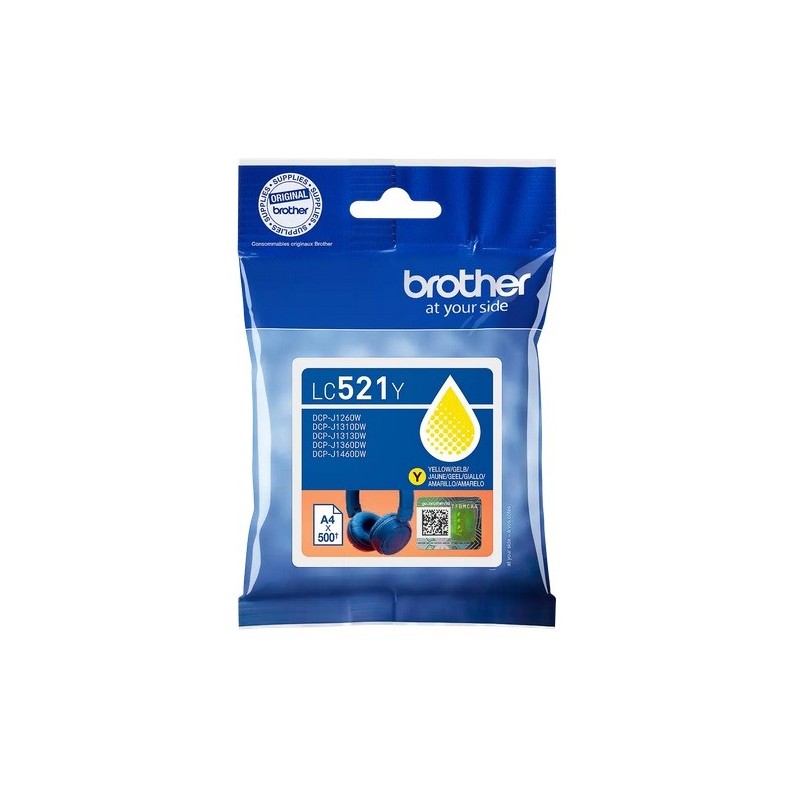 Cartouche d'encre Jaune Brother pour DCP-J1260dw / MFC J1360dw...