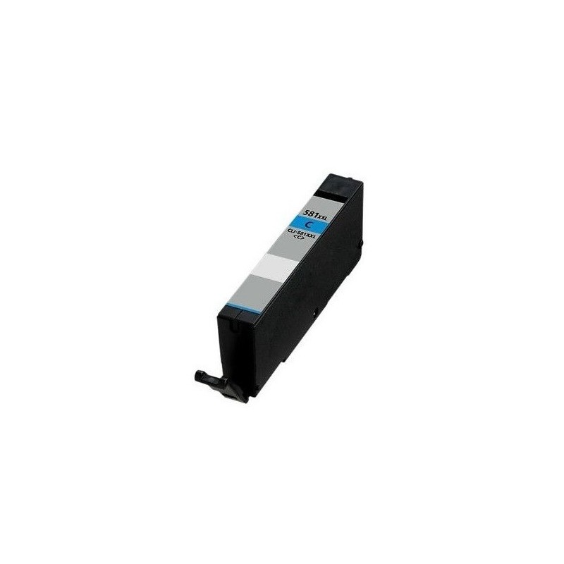 Cartouche d'encre Cyan générique très haute capacité  pour Gamme PIXMA TS8150 ...(CLI-581PB XXL)