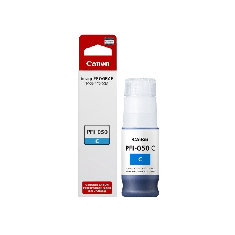 Encre Cyan Canon haute capacité pour ImagePrograf TC20... (PFI-050C)