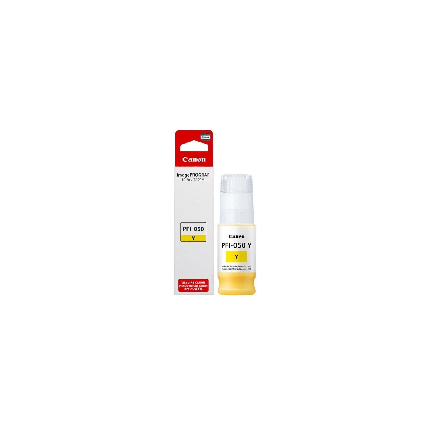 Encre Jaune Canon haute capacité pour ImagePrograf TC20... (PFI-050Y)