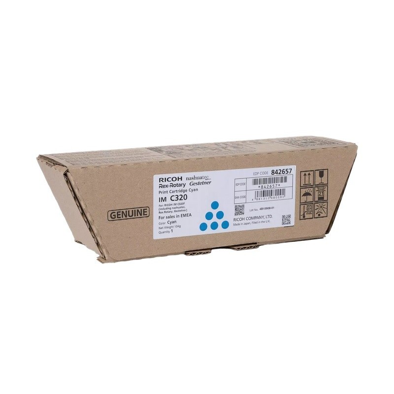 Cartouche Toner Cyan Ricoh pour IM C320F