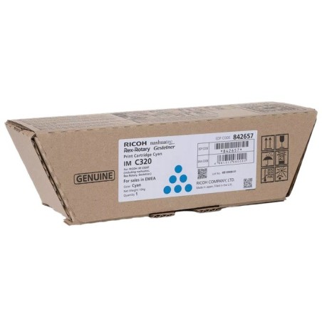 Cartouche Toner Cyan Ricoh pour IM C320F