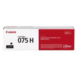 Cartouche Toner Noir Haute Capacité CANON pour I-Sensys LBP646Cdw, ... (075HBK)
