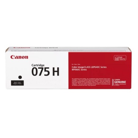 Cartouche Toner Noir Haute Capacité CANON pour I-Sensys LBP646Cdw, ... (075HBK)