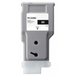 Cartouche d'encre générique noire Photo pour Canon Image Prograf TM200 - TM300 ... (PFI320BK)