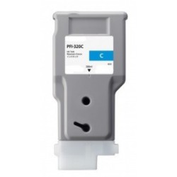 Cartouche d'encre générique Cyan pour Canon Image Prograf TM200 - TM300 ... (PFI320C)