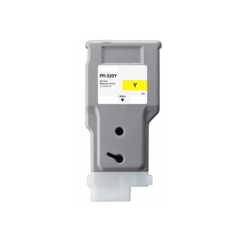 Cartouche d'encre générique Jaune pour Canon pour Image Prograf TM200 - TM300 ... (PFI320Y)