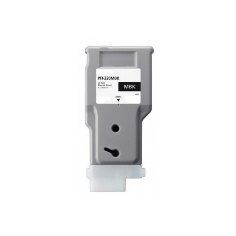 Cartouche d'encre générique noire Mat pour Canon Image Prograf TM200 - TM300 ... (PFI320MBK)