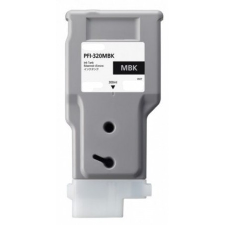 Cartouche d'encre générique noire Mat pour Canon Image Prograf TM200 - TM300 ... (PFI320MBK)