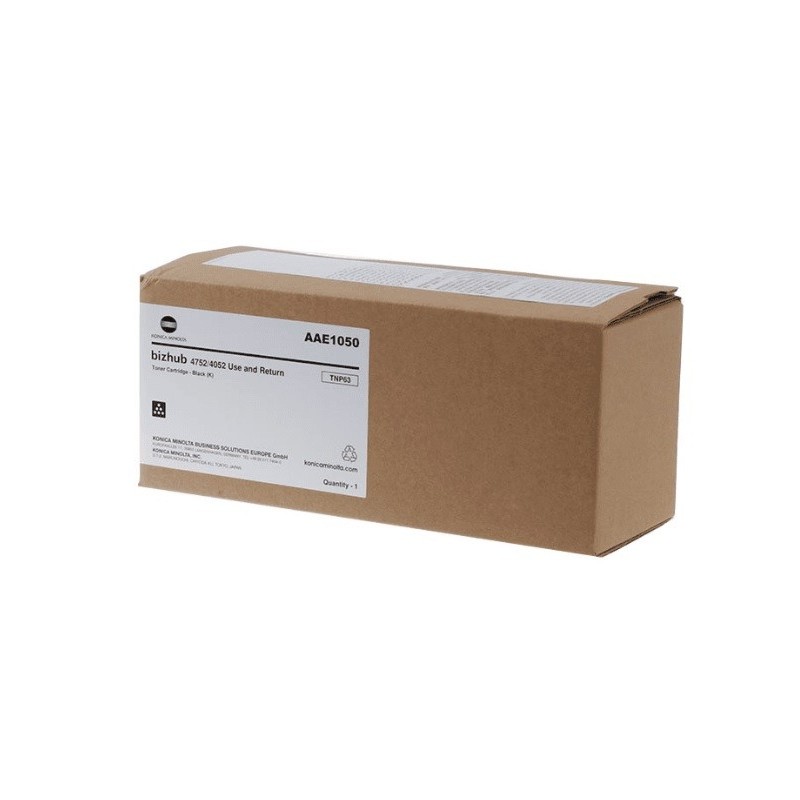 Toner noir Konica-Minolta Bizhub 4052, Bizhub 4752, ... (TNP63)