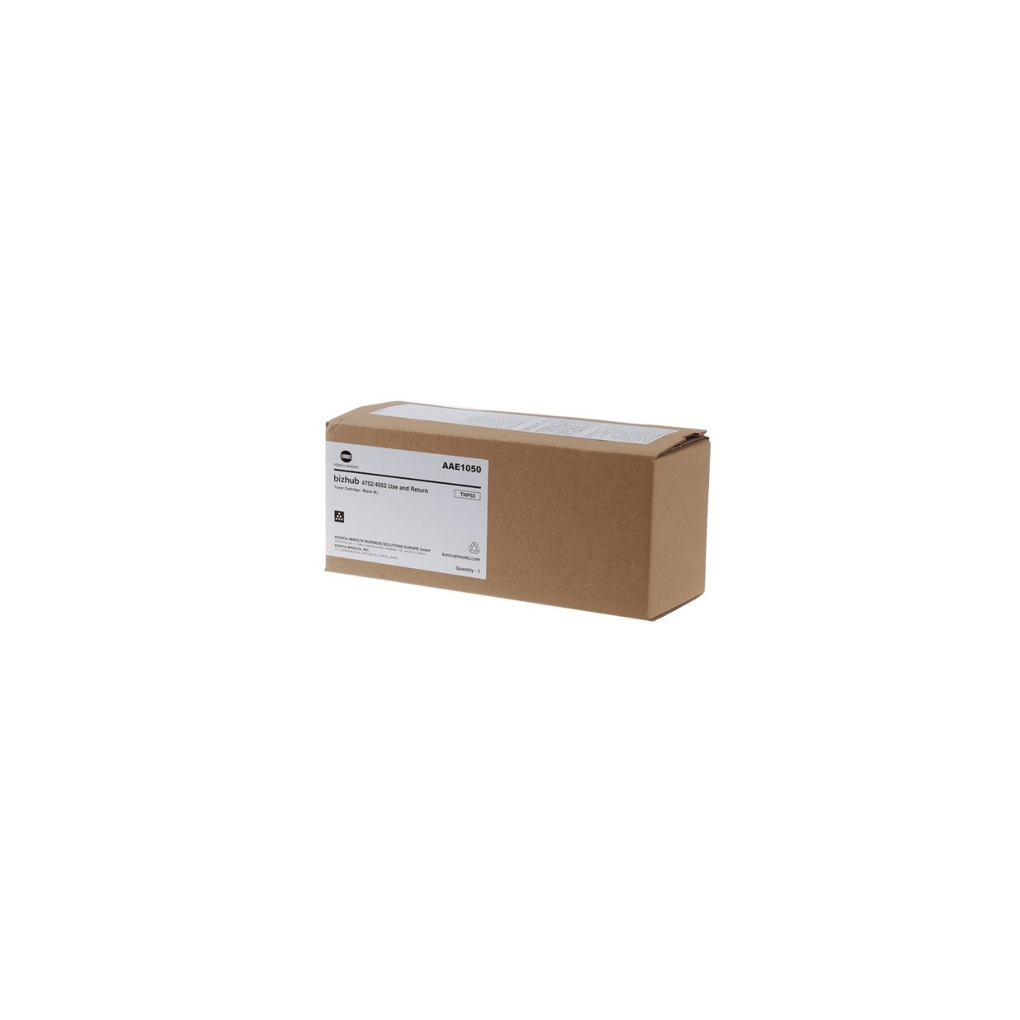 Toner noir Konica-Minolta Bizhub 4052, Bizhub 4752, ... (TNP63)