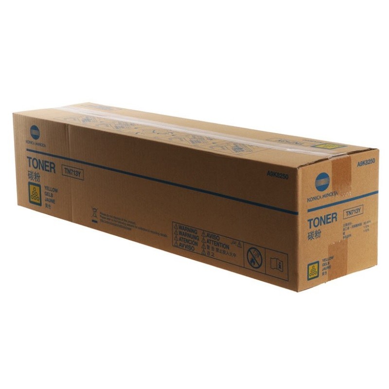 Toner Jaune Konica Minolta pour Bizhub C659, C759 (TN713Y)