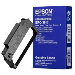 Ruban noir pour Epson TM-U210D / TM-300 (ERC-38B), Toner Express : achat en ligne de Ruban noir pour Epson TM-U210D / TM-300 (ER