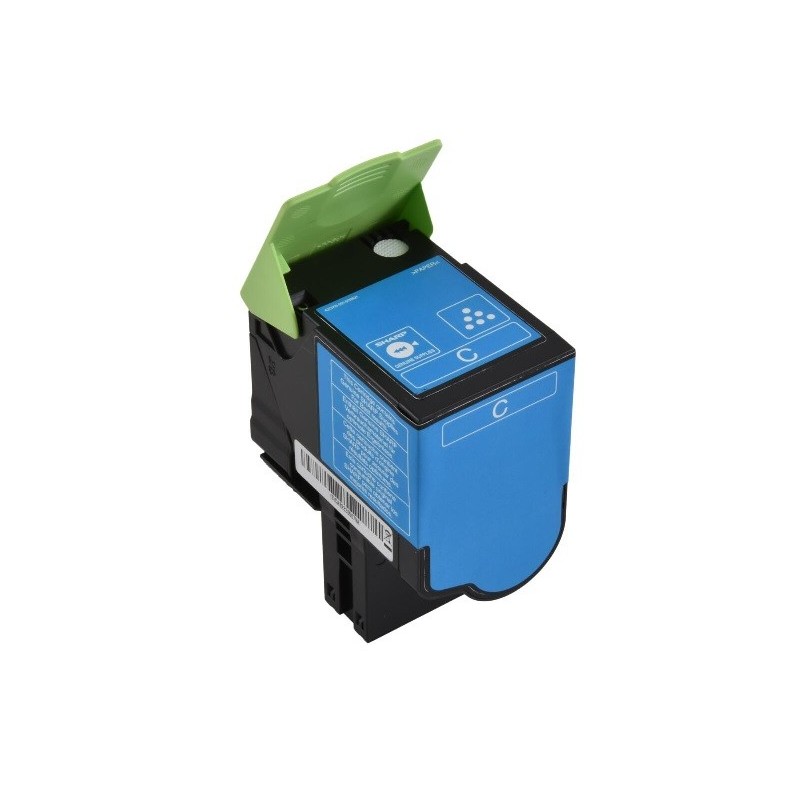 Toner Cyan Sharp pour copieur MX C357F/ MX C407P,... (MX-C35TC)