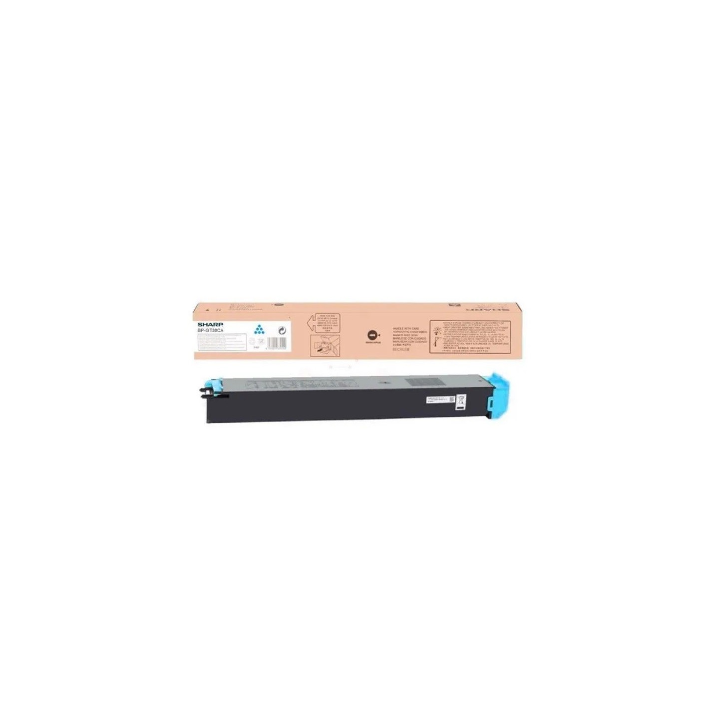 Toner Cyan Sharp pour copieur BP30C25,... (BP-GT30CA)