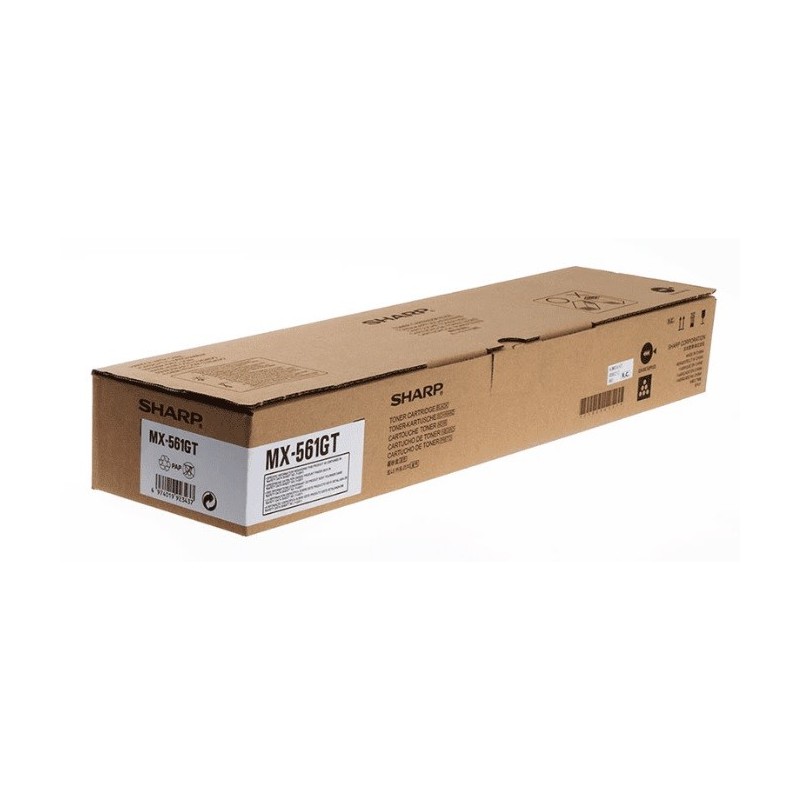 Toner noir Sharp pour copieur MX M364N / M464N.... (MX561GT - MX560GT)